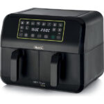 Ariete Air Fryer με Διπλό Αποσπώμενο Κάδο 8lt Μαύρο