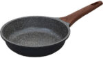 Xlarge Estia Stone Tigani Apo Chyto Alouminio Me Epistrosi Apo Petra 20cm
