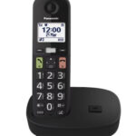 Xlarge Panasonic Kx Tgu110exb Mayro Asyrmato Tilefono